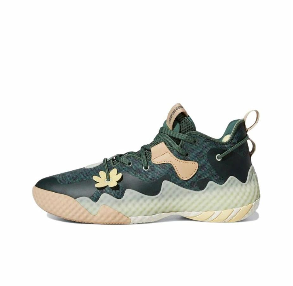 Кроссовки Adidas Harden Vol. 6 'Green Oxide Monogram' GW9032