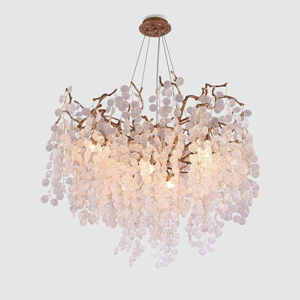 Подвесная Люстра Ручной Работы Fairytree Round D80 By Imperiumloft