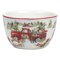Салатник порционный 13см Certified International Corp Домой на Рождество Встреча друзей