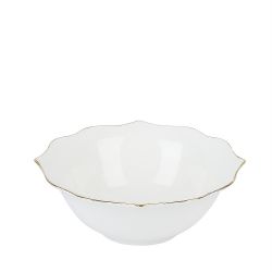 Столовый набор 12пр " " с золотой окантовкой (фарфор) (подарочная упаковка)