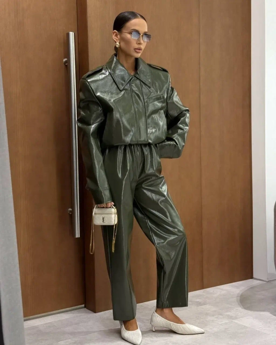 Брюки Слива, Зеленый