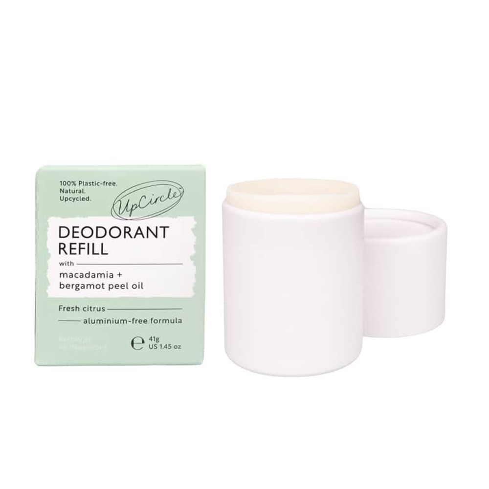 Сменный блок дезодоранта UpCircle с макадамией (без упаковки), 41 гр