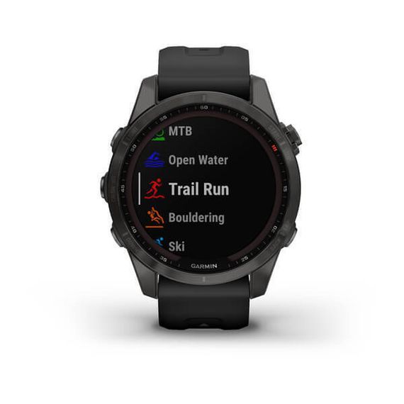 Garmin Fenix 7S Sapphire Solar — титановые смарт-часы с солнечной зарядкой