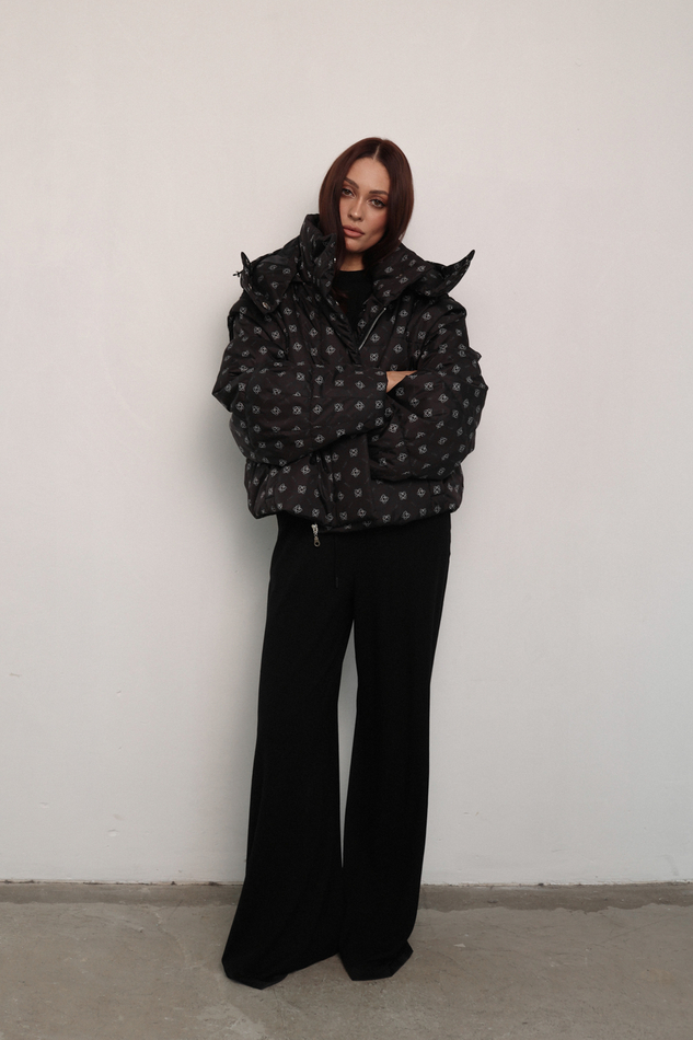 Куртка- трансформер черная