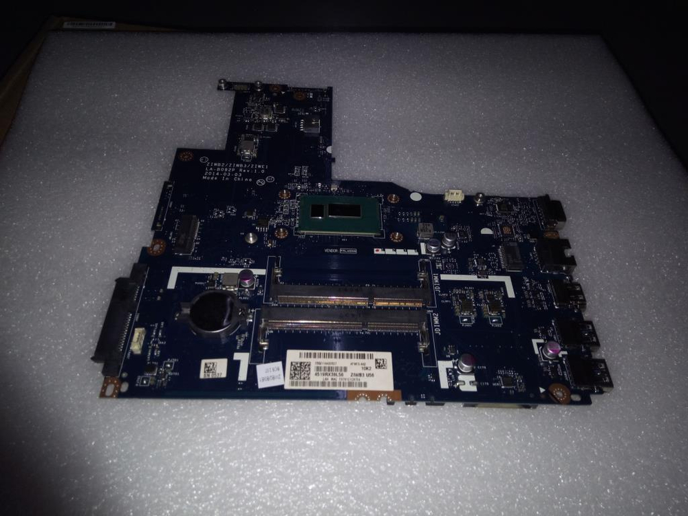 Материнская плата для ноутбука Lenovo B50-70 LA-B09 UMA 3558 NFP NDOC 1000 (5B20G46163), оригинал