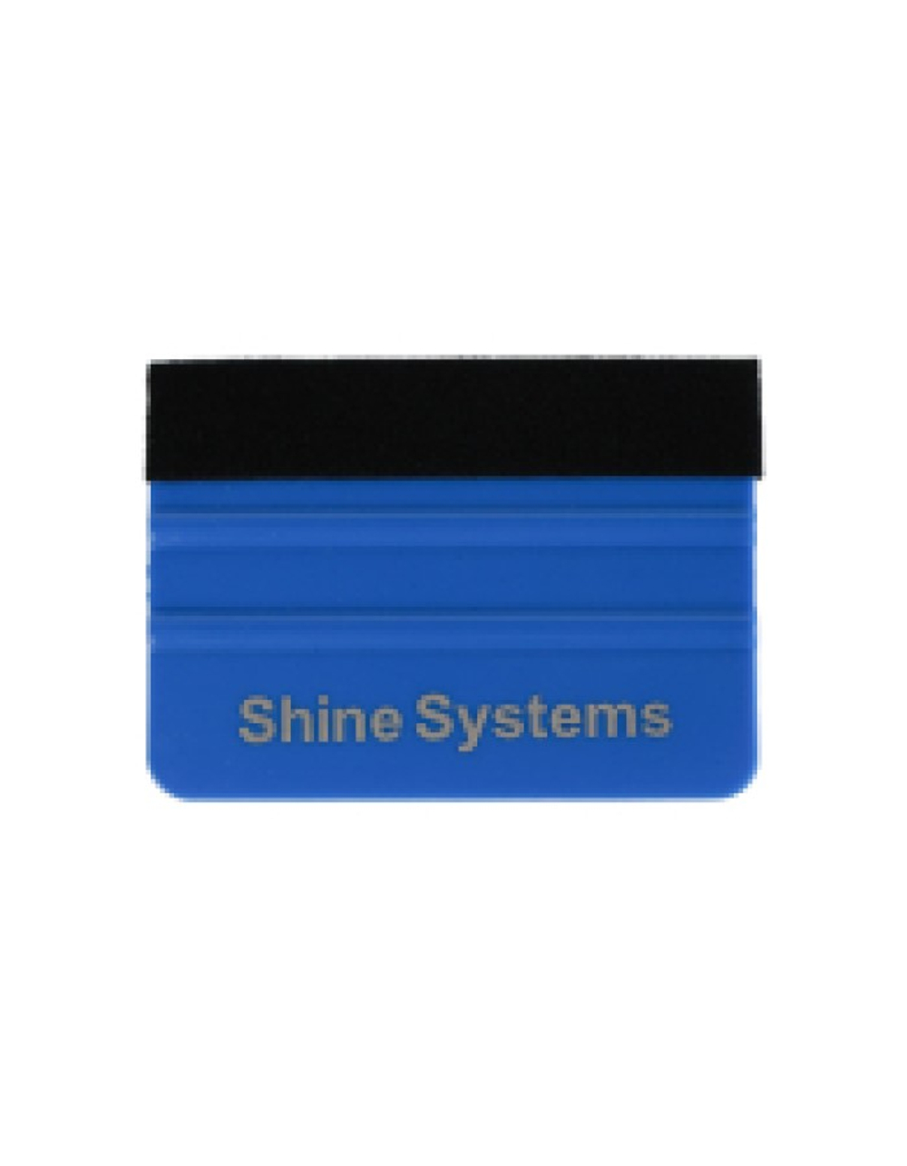 Shine Systems Выгонка мягкая синяя с черной микрофиброй, 10x7,2см