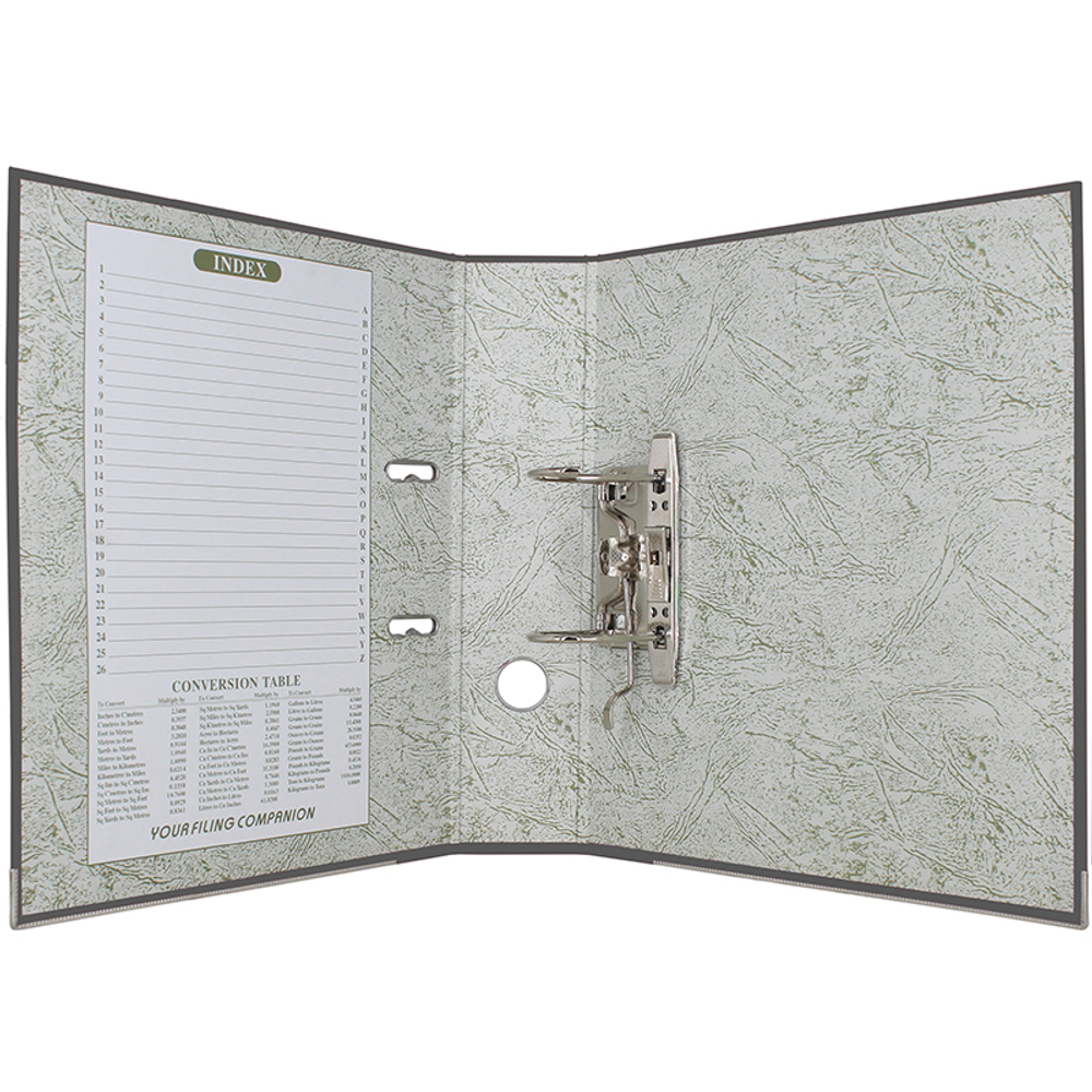 Папка-регистратор KUVERT А4, ширина корешка 72 мм, серая