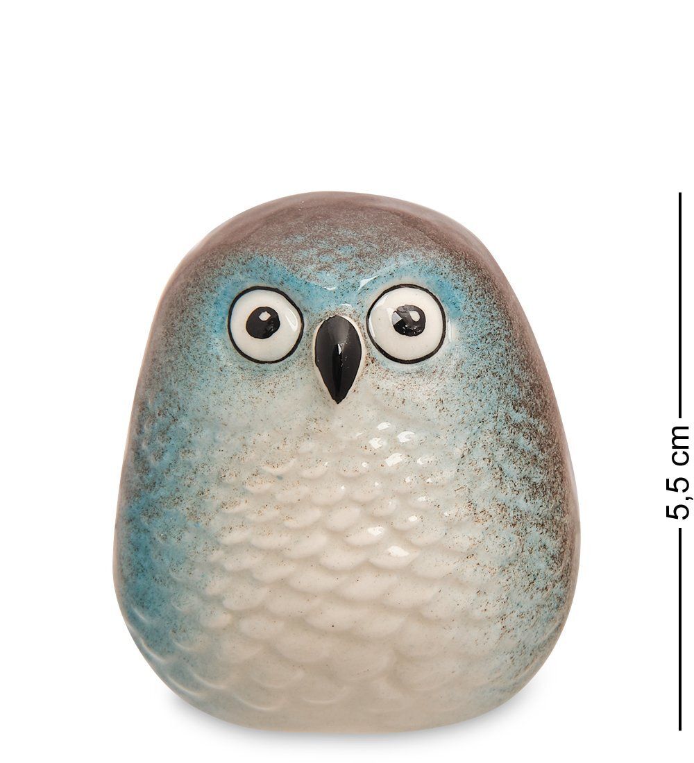 ГЛ- 752/1 Фигурка «Сова» цв. (Гжельский фарфор)