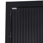 Стальная дверь "Silver" с зеркалом (биометрический замок)