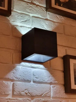 Ночник / Светильник на батарейках Catarina Mebel черный, комплект 2 шт.