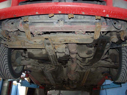 Защита картера и КПП Sheriff для Mitsubishi 3000GT (Z15A/Z16A) 1990-2000 арт.14.0309