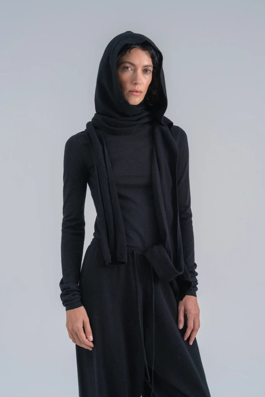 Капюшон из шерсти мериноса