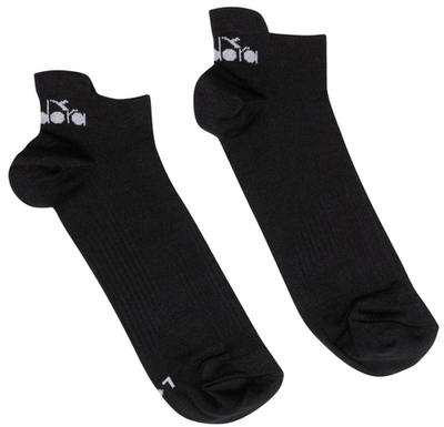 Теннисные носки Diadora Lightweight Quarter Socks 1P - Black