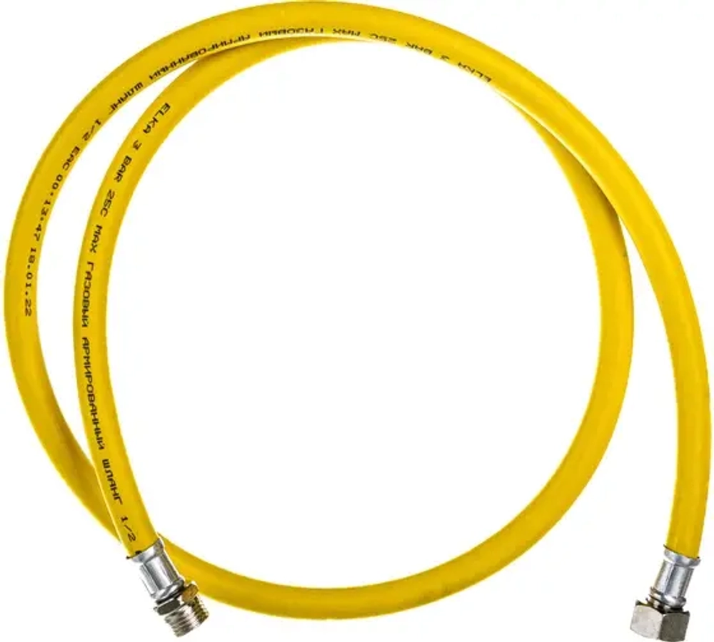 Шланг газовый 1/2 г/ш 1,5 м ELKA 10*15