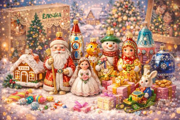 Стеклянное чудо из Клина: Как игрушки фабрики "Ёлочка" возвращают нас в детство