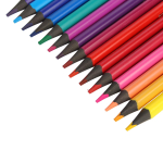 Карандаши 24цв. "РИСУЙ и СТИРАЙ" пластик с ластиком и точилкой в ассорт. (Альт)