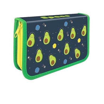 Пенал 1 отделение 200х130 Пчёлка ТПК Avo space, откидная планка, ткань