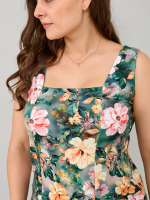 Майка М-040/пионы-акварель