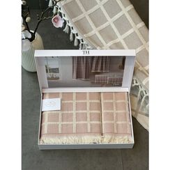 Набор полотенец Chanel 2 предмета TIVOLYO HOME Турция