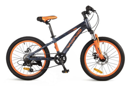 Велосипед WIND Ultra 20"07-spd, сине-оранжевый