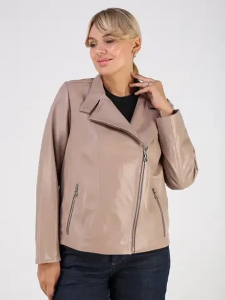 Кожаная куртка демисезонная косуха