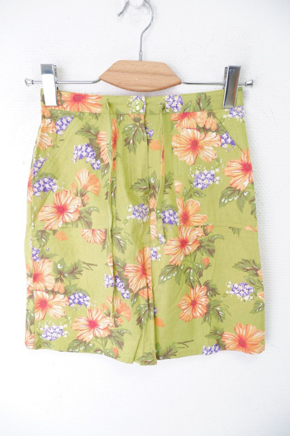 Юбка цветочная 40 размер