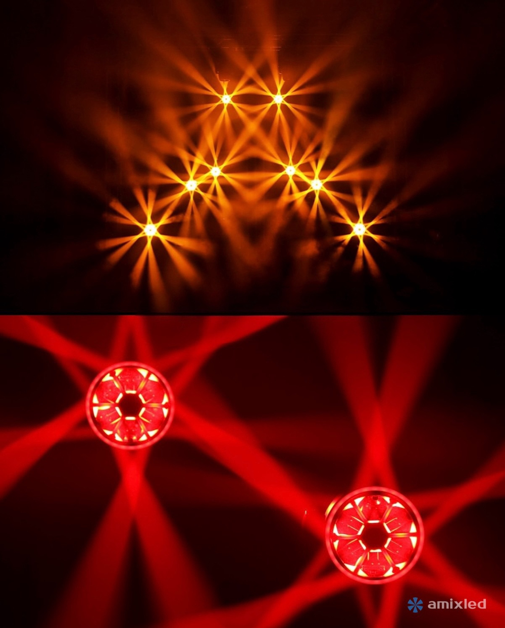 Световой прибор Amixled WASH BEYE 7x40-R