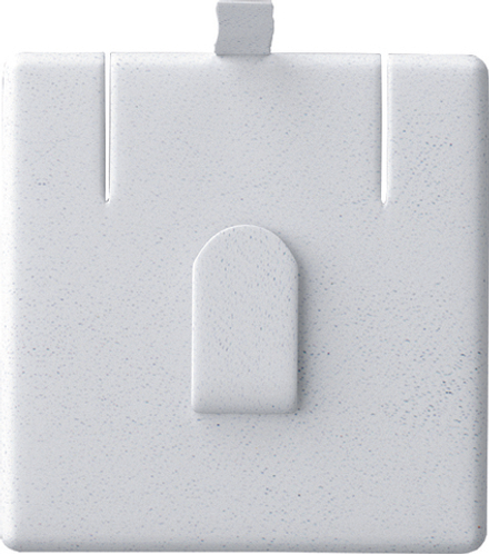 Вкладыш 10/горизонтальный/для гарнитура/2 прорези/язычок/петелька