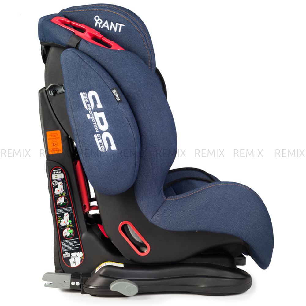 Автокресло "THUNDER" Ultra isofix SPS группа 1-2-3  (9-36 кг) blue jeans