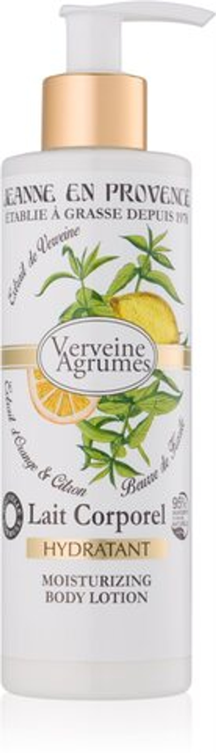 Jeanne en Provence Verveine Agrumes - увлажняющее молочко для тела /   250  ml  / GTIN 3430750077330