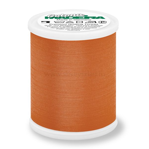 Нитки вышивальные хлопок Madeira Cotona №50, 1000 м, цв. 603, 9350, 5 катушек
