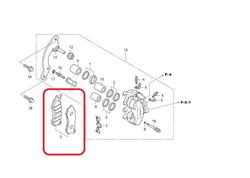 06455-KWN-931 (06455-KWN-932). PAD SET, FR. Brake pads front, Honda PCX