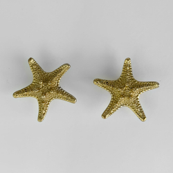 Ручка-кнопка MOS006 brass