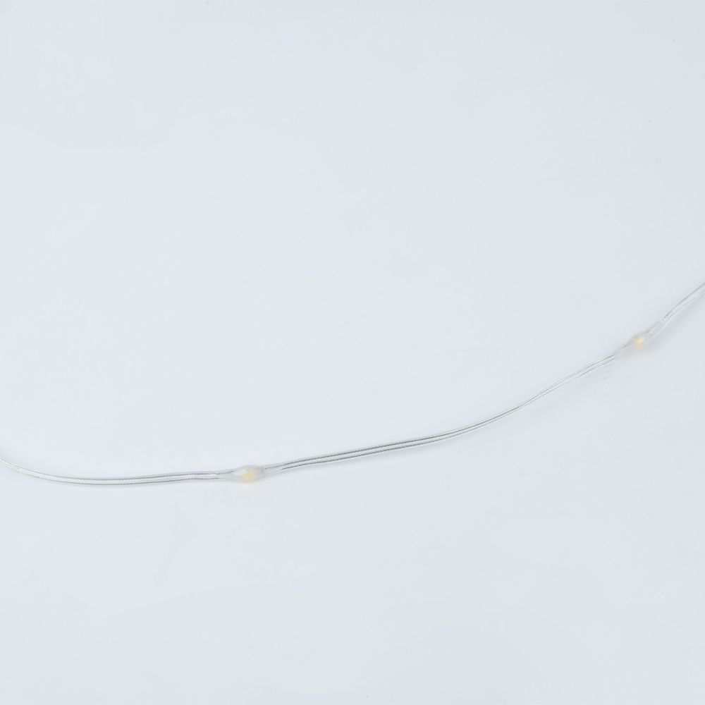 ULD-S1000-100-DTA WARM WHITE IP20 DEW BAND Гирлянда светодиодная Полоса. 10м. 100 светодиодов. Теплый белый свет. Провод прозрачный. ТМ Uniel