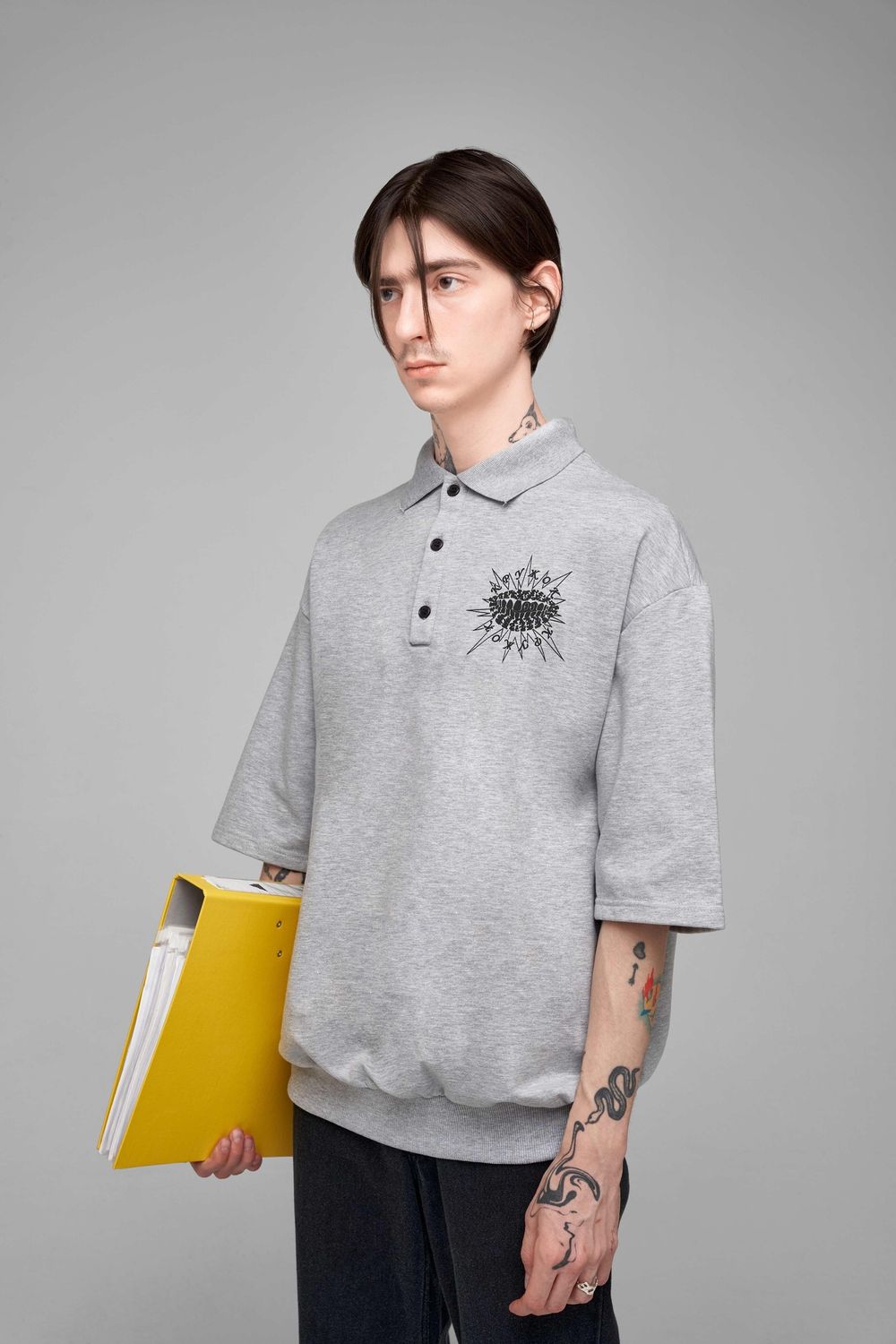 Купить Рубашка поло Кружок Camp2 Серый Рубашка поло Кружок Camp2 Серый