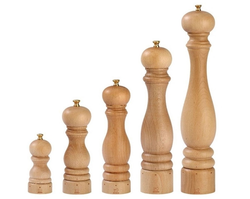 Мельница для соли 22 см Peugeot Paris светло-коричневая Франция коллекция