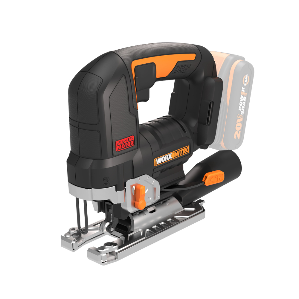 Лобзик аккумуляторный бесщёточный WORX W542.9
