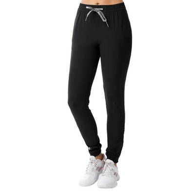 Женские теннисные брюки Babolat Play Training Pants Women - Black, Grey