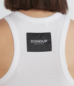 топ canotta DONDUP - made in Italy - белый(S947 JF0326D XXX)