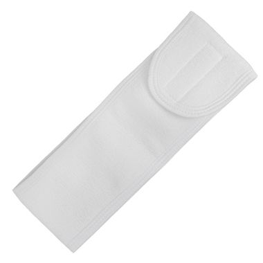 Повязка на голову на липучке (белая) La and Te Kit gumwhite1