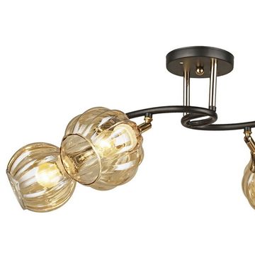 Люстра потолочная Reluce E27 04236-0.3-04 BK+FGD