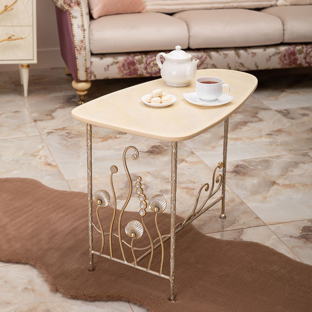 Столик декоративный Блюм - 2 Айвори