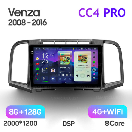 Teyes CC4 Pro 9" для Toyota Venza 2008-2016