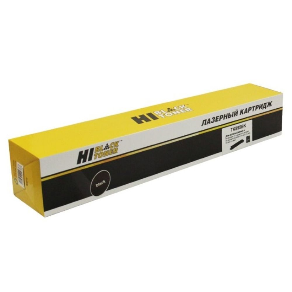 Тонер-картридж Hi-Black (HB-TK-895Bk) для Kyocera FS-C8025MFP/8020MFP, Black, 12K