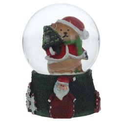 GAEM Фигурка декор в стекл шаре "Дед Мороз/Снеговик/Мишка", D 4.5 см, L4,5 W4,5 H6 см, 4в.