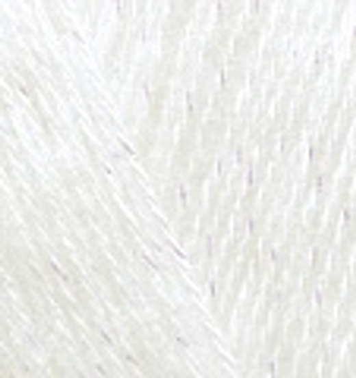ALIZE "Angora Gold Simli", 10% мохер, 10% шерсть, 5% металлик - 75% Акрил, 100 гр, 550 м, 450 жемчужный
