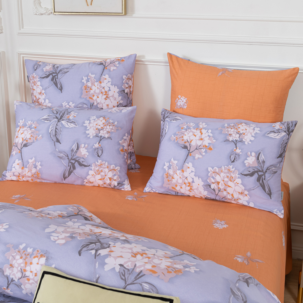 Комплект постельного белья Делюкс Сатин 100% хлопок на резинке LR450