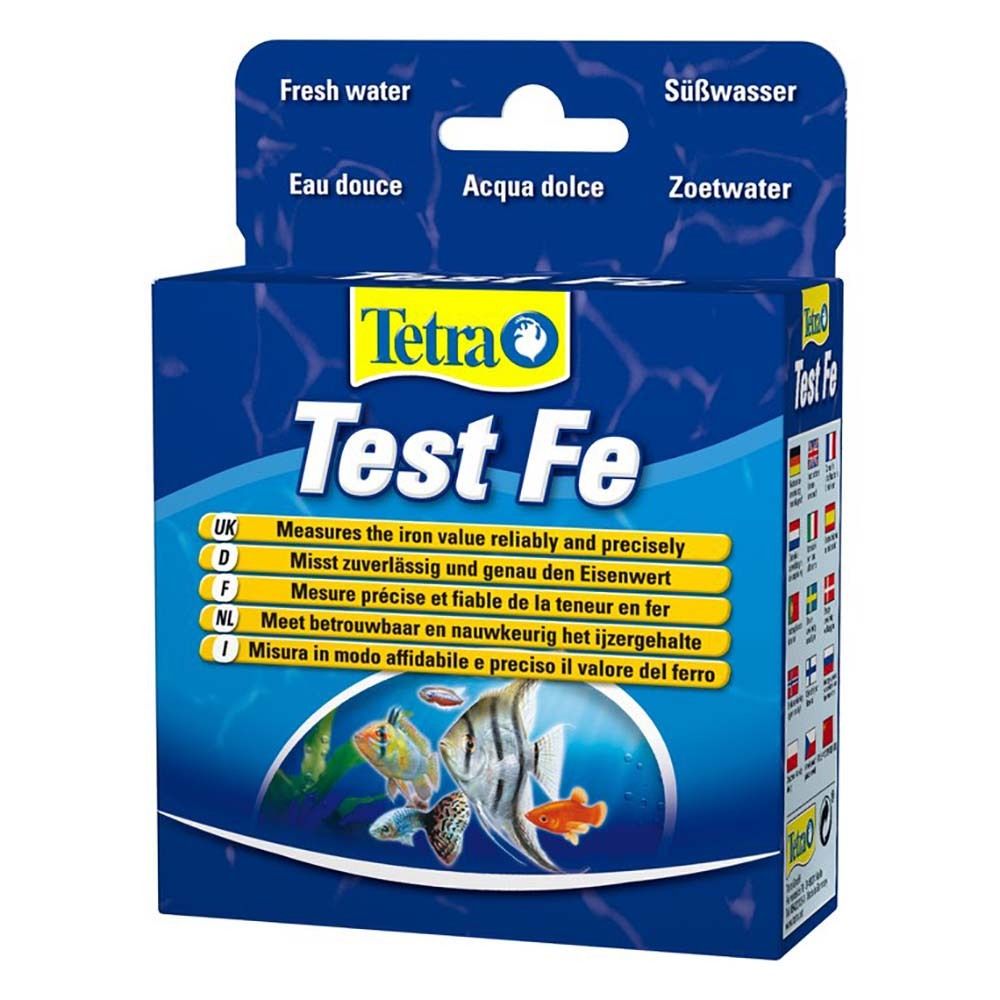 Tetra Test Fe - тест на определение железа в пресном и морском аквариуме, 10 мл