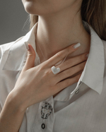 MINI LOVERS necklace WHITE