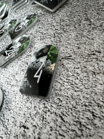 Номерки для гардероба акрил 3х5 см